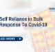 Creating Self Reliance in Bulk Drugs in Response to Covid-19
